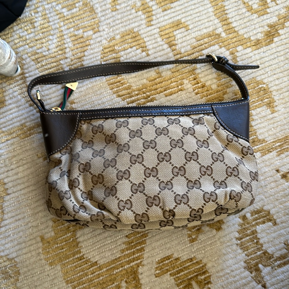 224093 GG Canvas Sherry Line Pochette